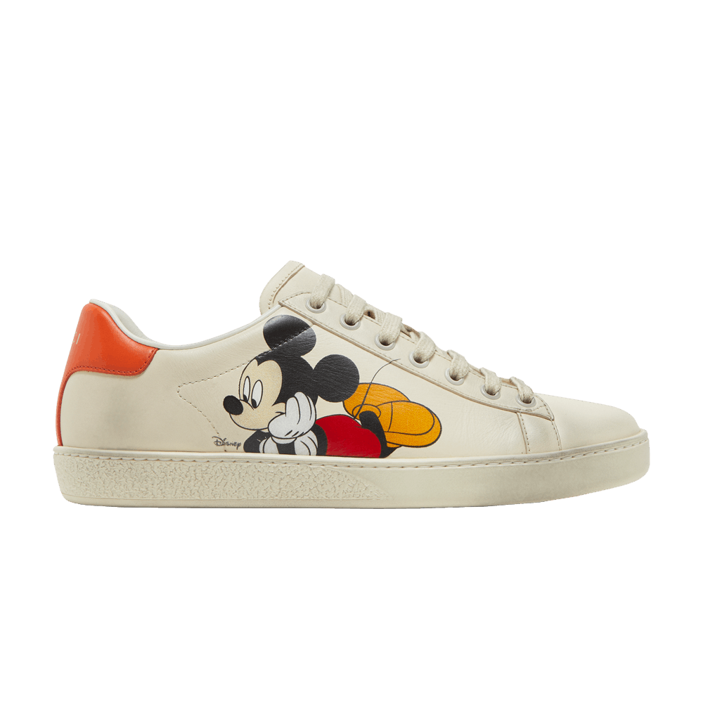 Кроссовки Disney x Gucci Wmns Ace Low 'Mickey Mouse - Ivory'