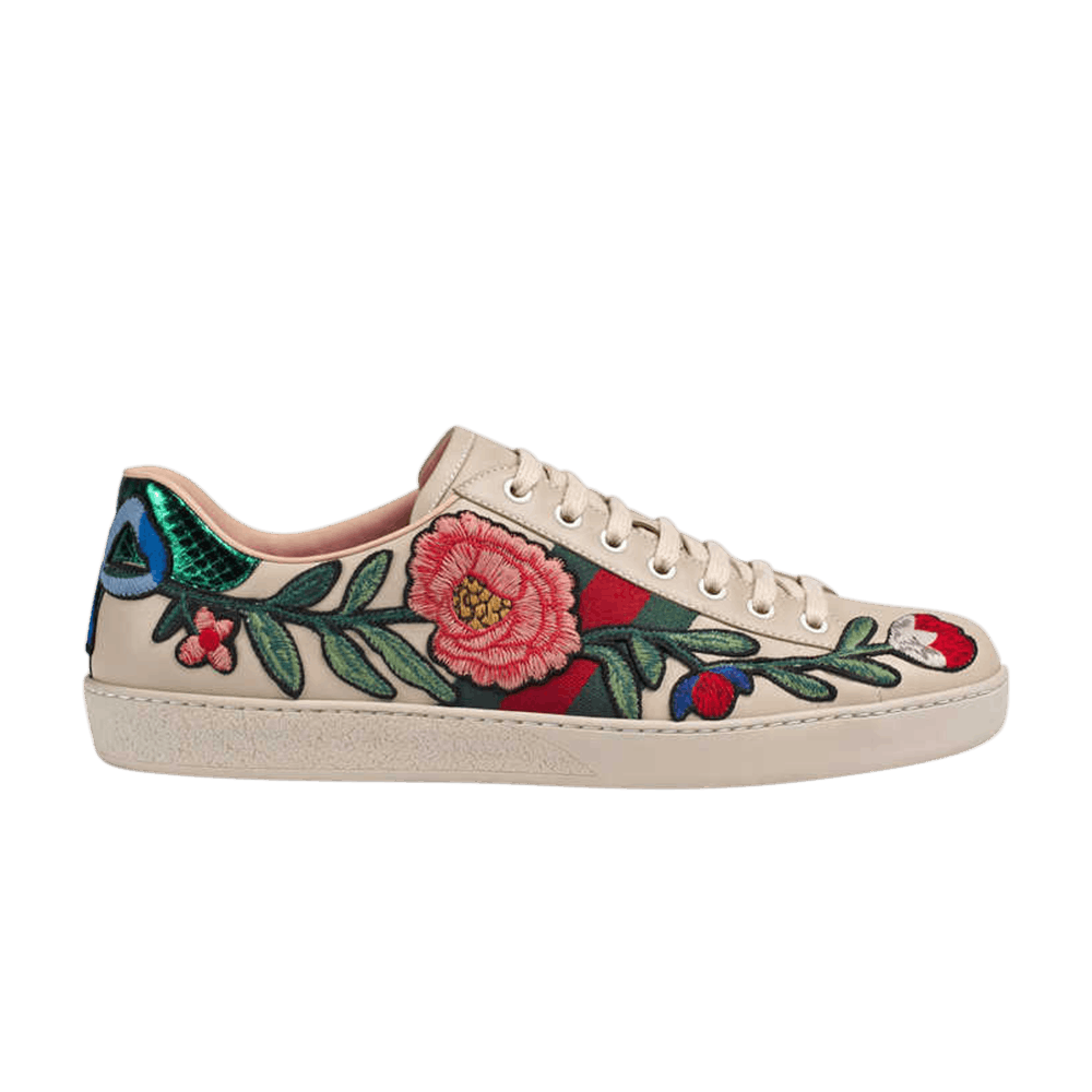 Кроссовки Gucci Ace Embroidered 'Floral'