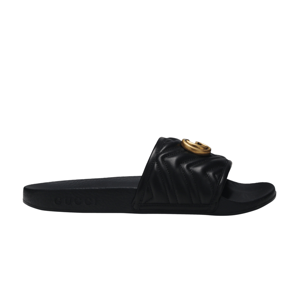 Кроссовки Gucci Wmns GG Marmount Slide 'Black'