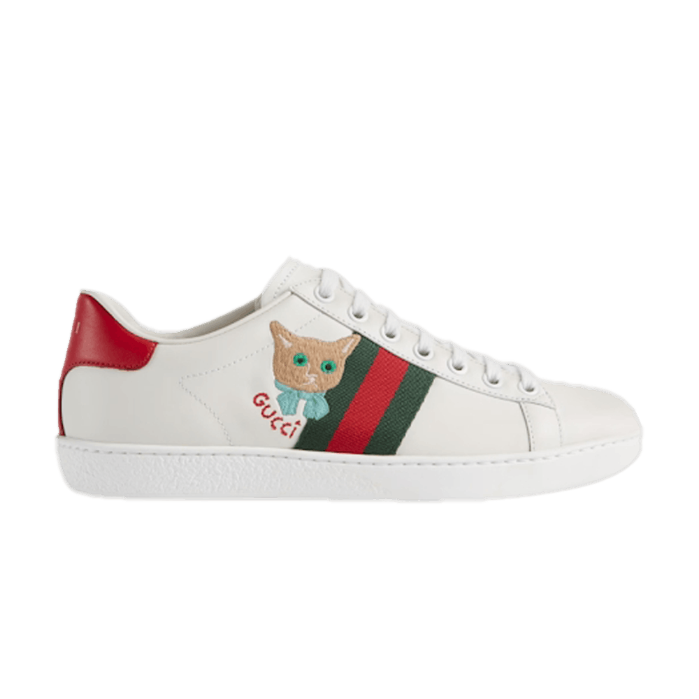Кроссовки Gucci Wmns Ace 'Cat Embroidery'