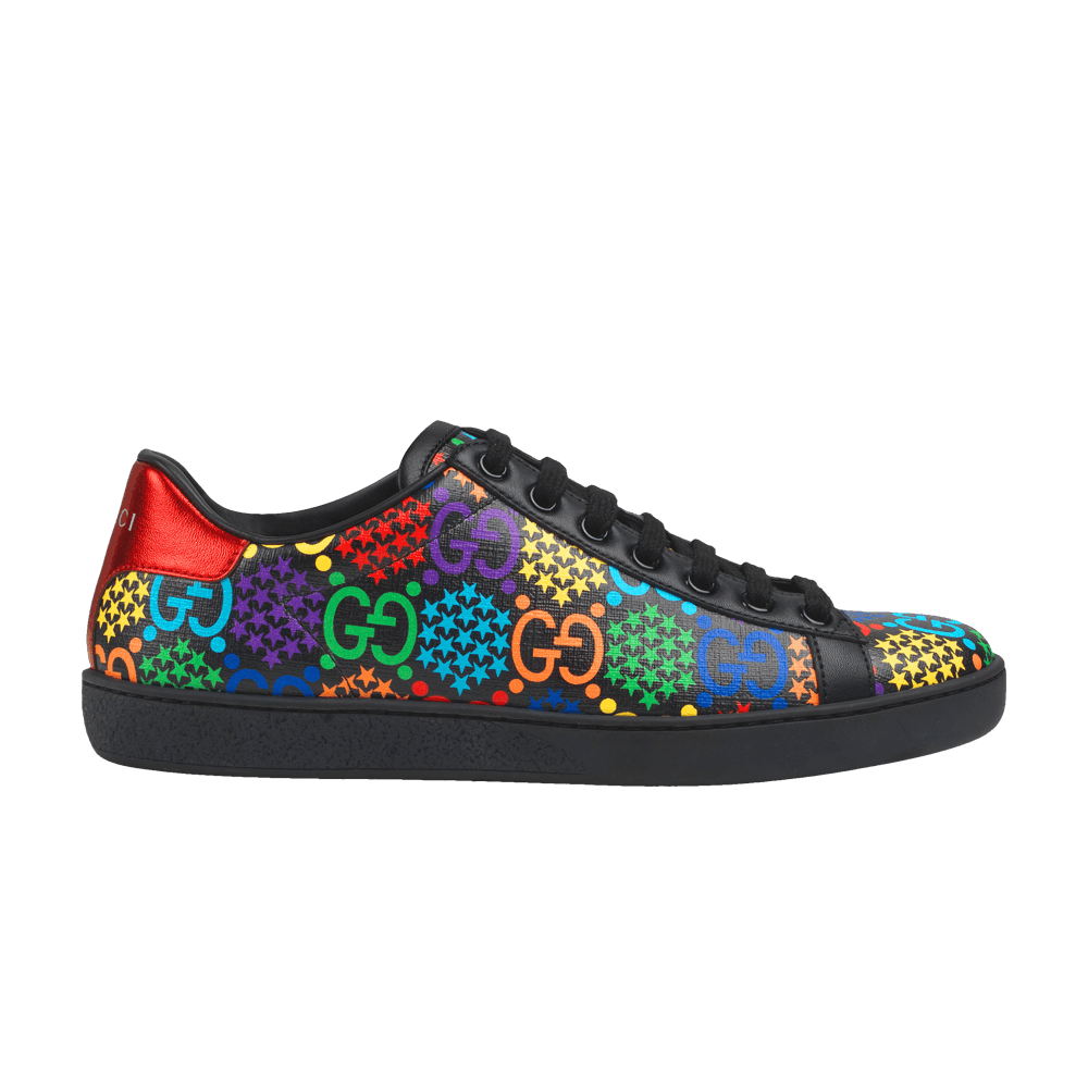 Кроссовки Gucci Wmns Ace GG Supreme Low 'Psychedelic - Black'