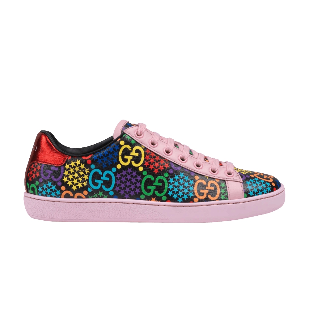 Кроссовки Gucci Wmns Ace GG Supreme Low 'Psychedelic - Pink'