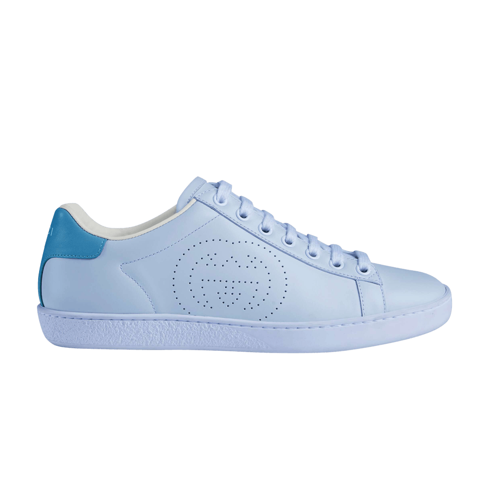 Кроссовки Gucci Wmns Ace 'Interlocking G - Blue'