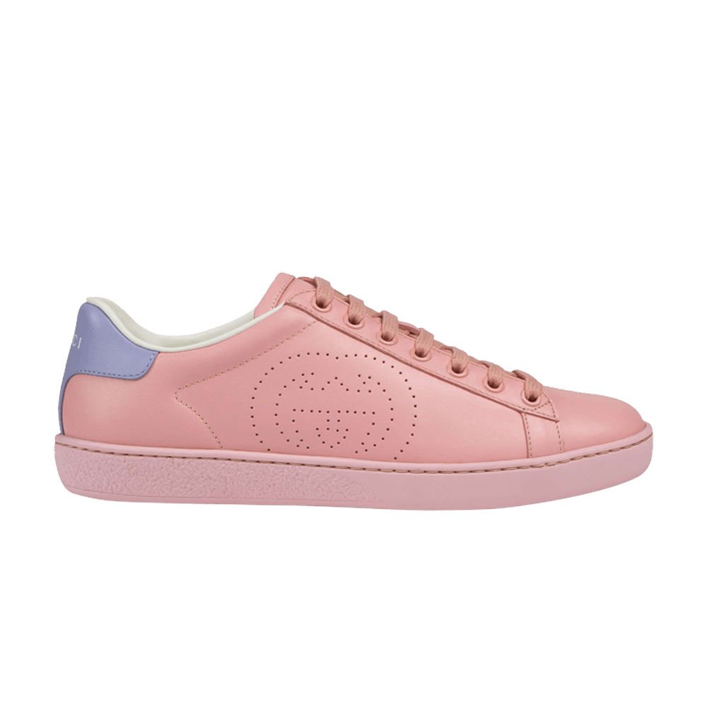 Кроссовки Gucci Wmns Ace 'Interlocking G - Pink Blue'