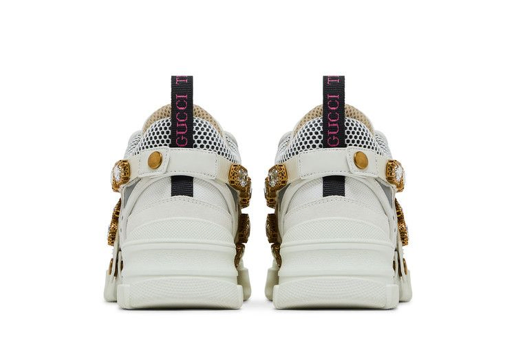 Кроссовки Gucci Wmns Flashtrek 'Crystals - White'