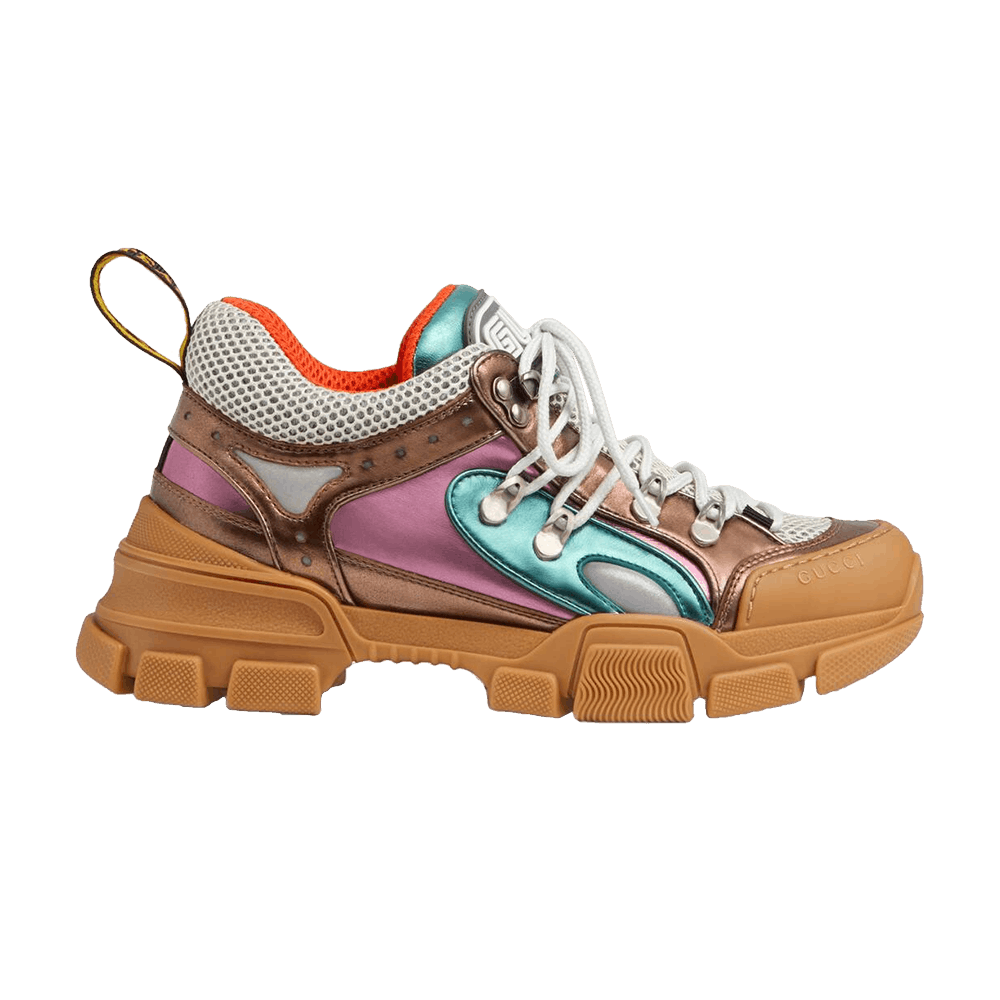 Кроссовки Gucci Wmns Flashtrek 'Multi-Color Metallic'