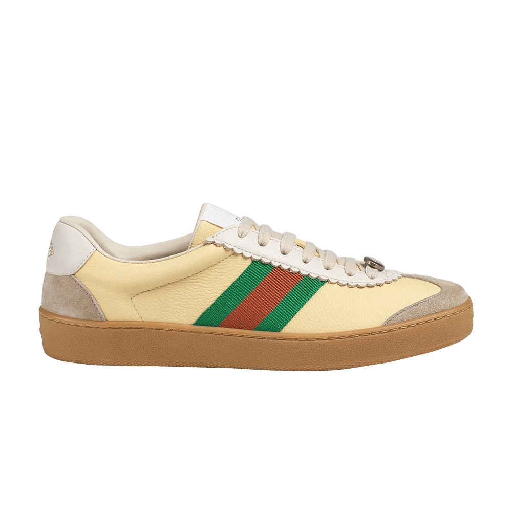 Кроссовки Gucci Wmns G74 Web Low 'Oatmeal'