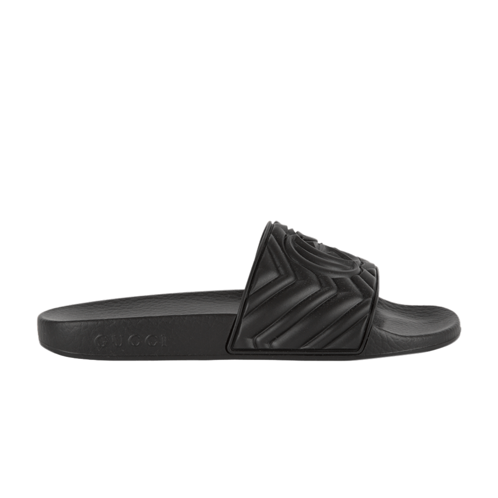 Кроссовки Gucci Wmns Quilted Slide 'Black'