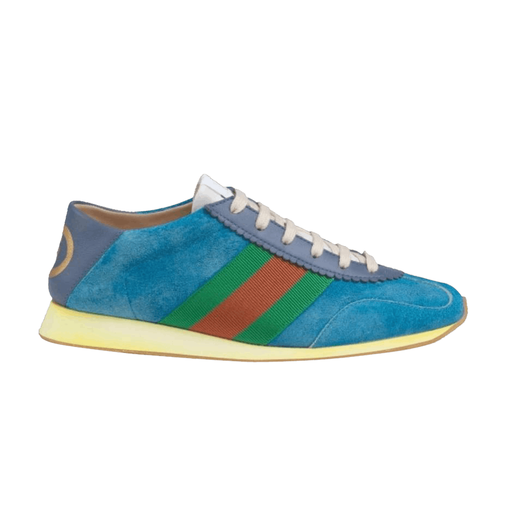 Кроссовки Gucci Wmns Rocket Suede Low 'Blue'