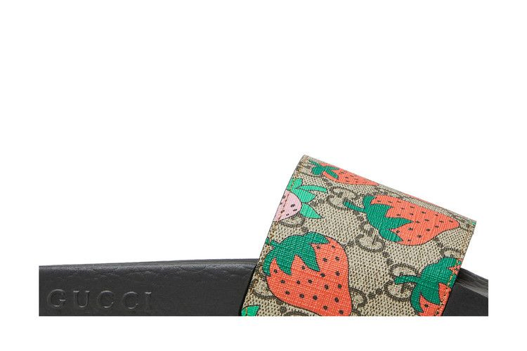 Кроссовки Gucci Wmns Slide 'Strawberry'