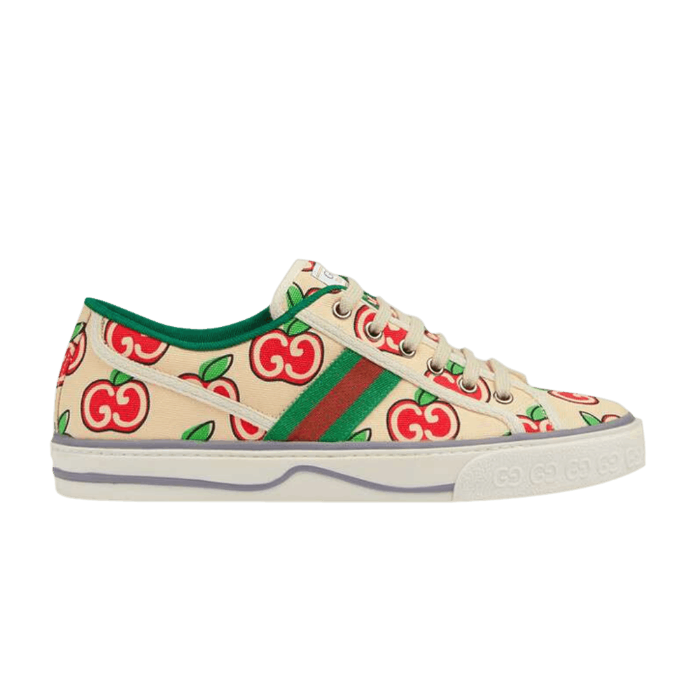 Кроссовки Gucci Wmns Tennis 1977 'GG Apple Print'