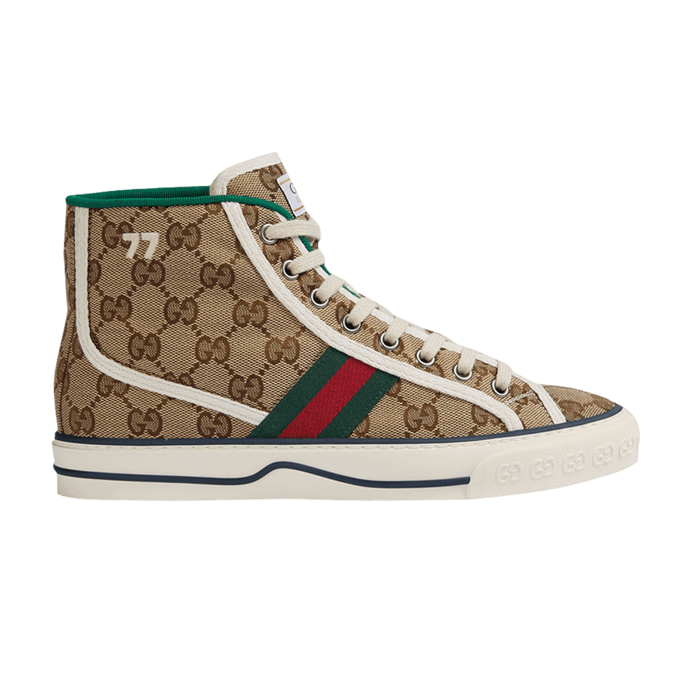 Кроссовки Gucci Wmns Tennis 1977 High 'Beige Ebony'