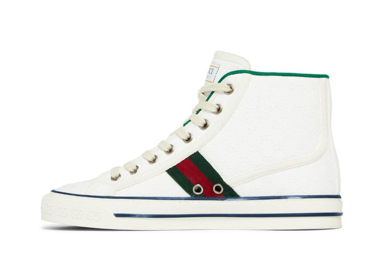 Кроссовки Gucci Wmns Tennis 1977 High 'White Mini GG'