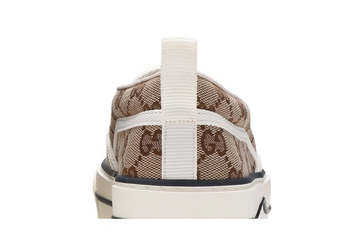 Кроссовки Gucci Wmns Tennis 1977 Slip-On 'Beige Ebony'