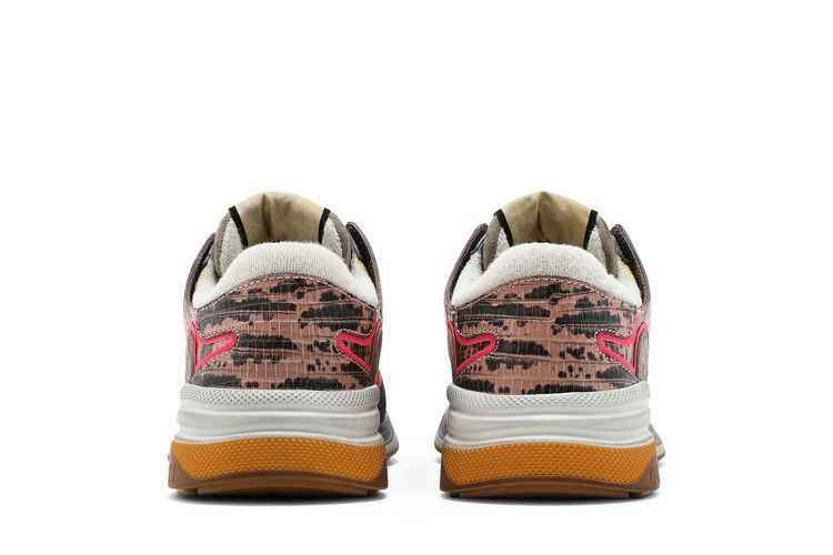 Кроссовки Gucci Wmns Ultrapace 'Pink Tejus Printed'