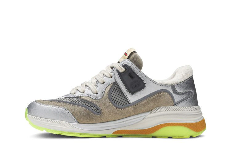 Кроссовки Gucci Wmns Ultrapace 'Silver Metallic'