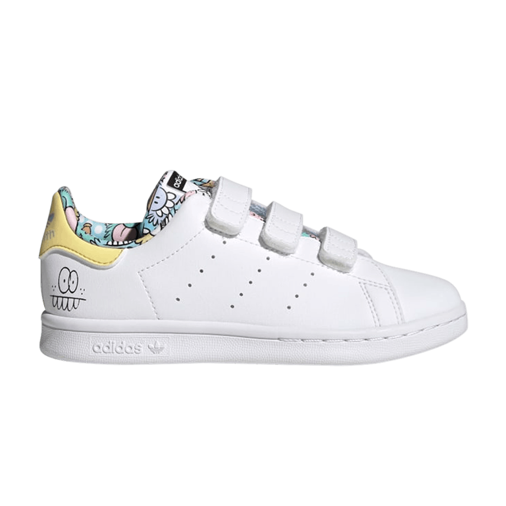 Кроссовки adidas Kevin Lyons x Stan Smith CF J 'Playful Artwork'