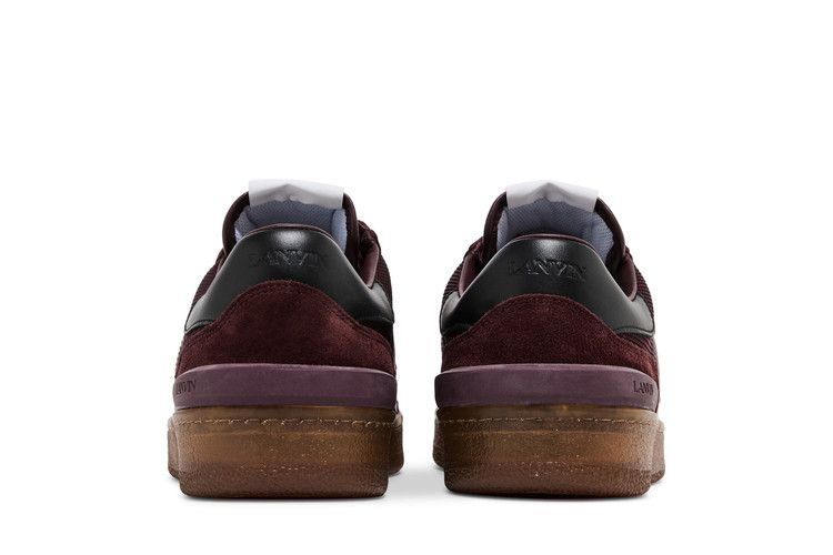 Кроссовки Lanvin Clay Low 'Translucent Sole - Burgundy Green'