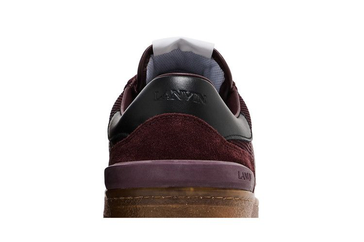Кроссовки Lanvin Clay Low 'Translucent Sole - Burgundy Green'