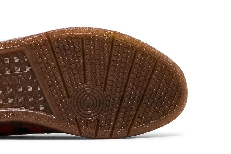 Кроссовки Lanvin Clay Low 'Translucent Sole - Green Red'