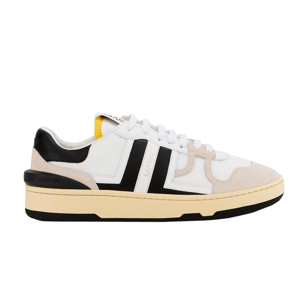 Кроссовки Lanvin Clay Low 'White Black'