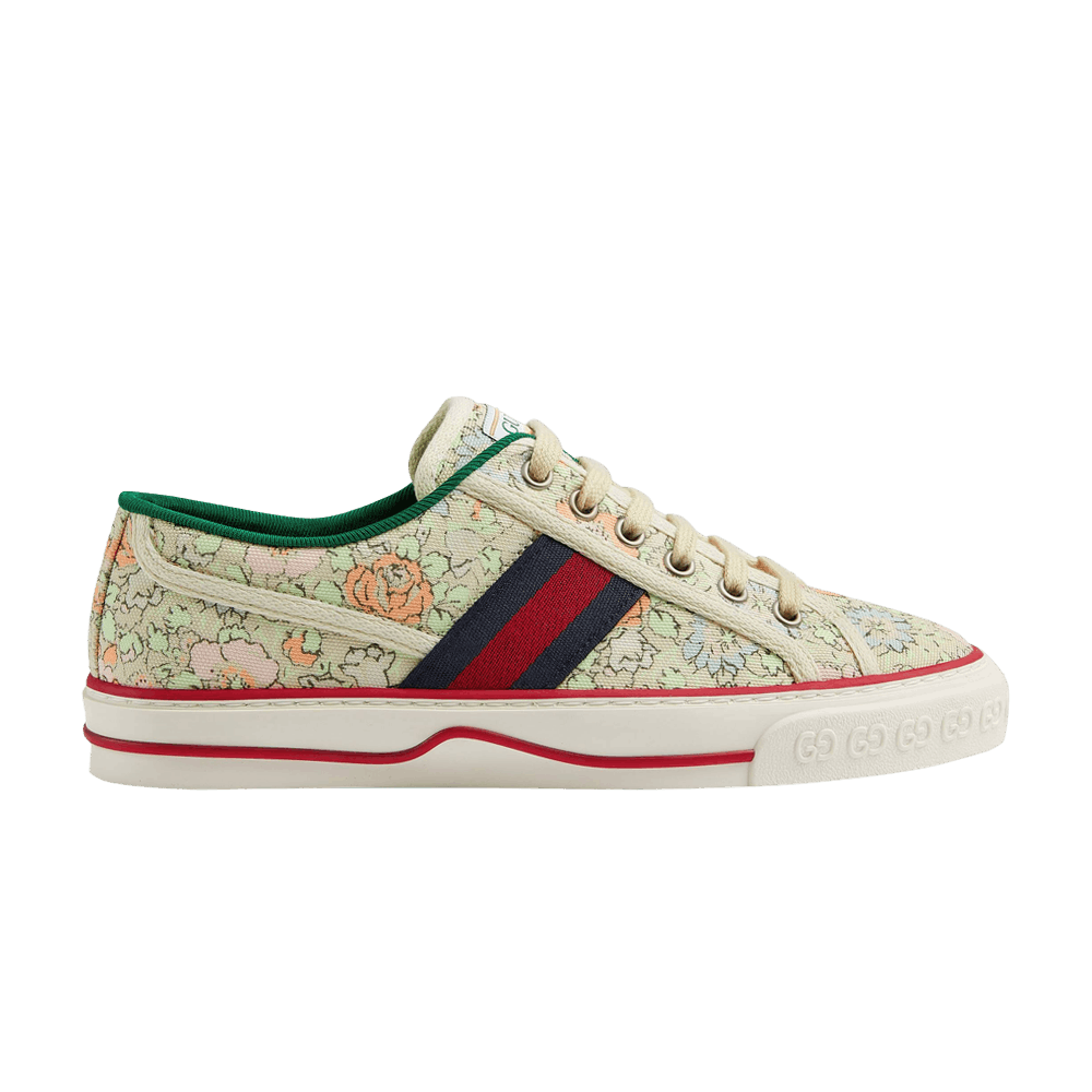 Кроссовки Liberty of London x Gucci Wmns Tennis 1977 'Floral - Mint Green'