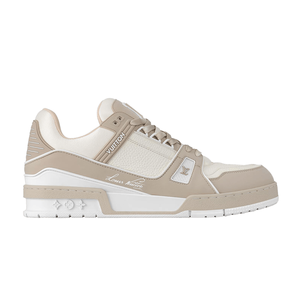 Кроссовки Louis Vuitton Trainer Sneaker 'Beige'