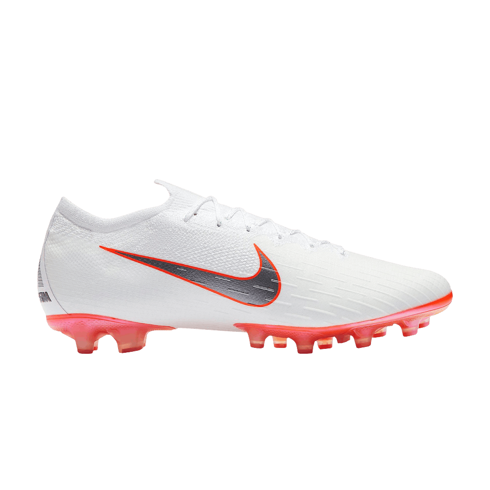 Кроссовки Nike Mercurial Vapor 12 Elite AG Pro 'White Total Orange'