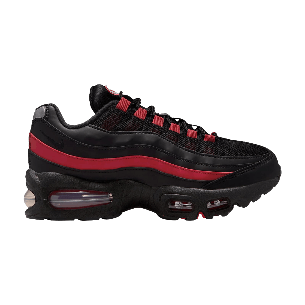 Кроссовки Nike Air Max 95 GS 'Black Team Crimson'