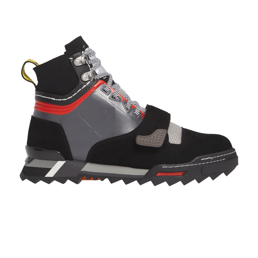 Кроссовки Off-White Arrow Hiking Sneaker Boot 'Black Grey'