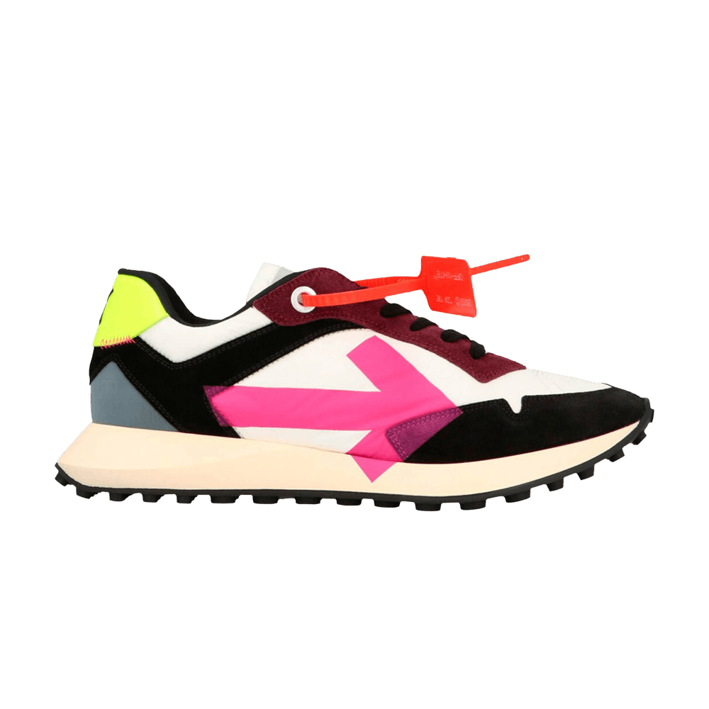 Кроссовки Off-White Arrow 'White Fuchsia'