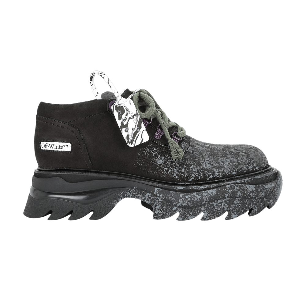 Кроссовки Off-White Chunky Ridged Sole Lace Up 'Black Grey'