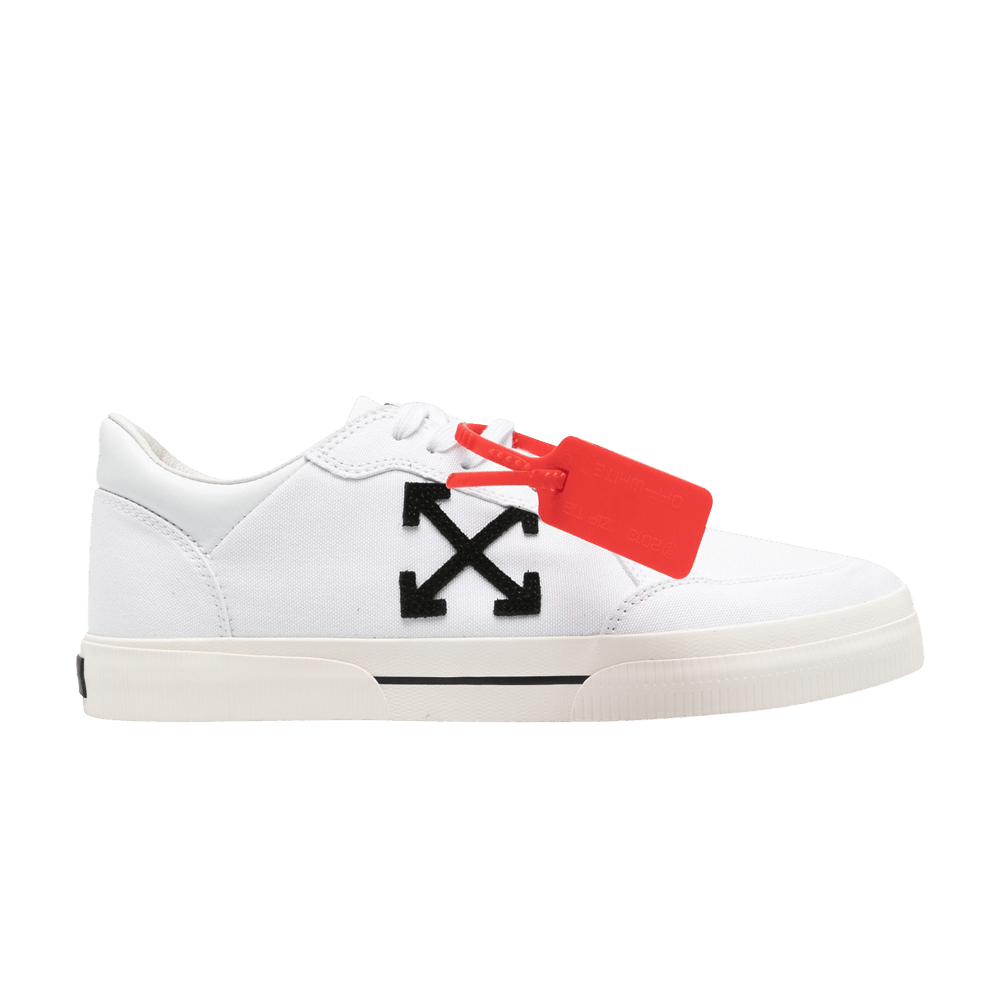 Кроссовки Off-White New Low Vulcanized 'White Black' 2024