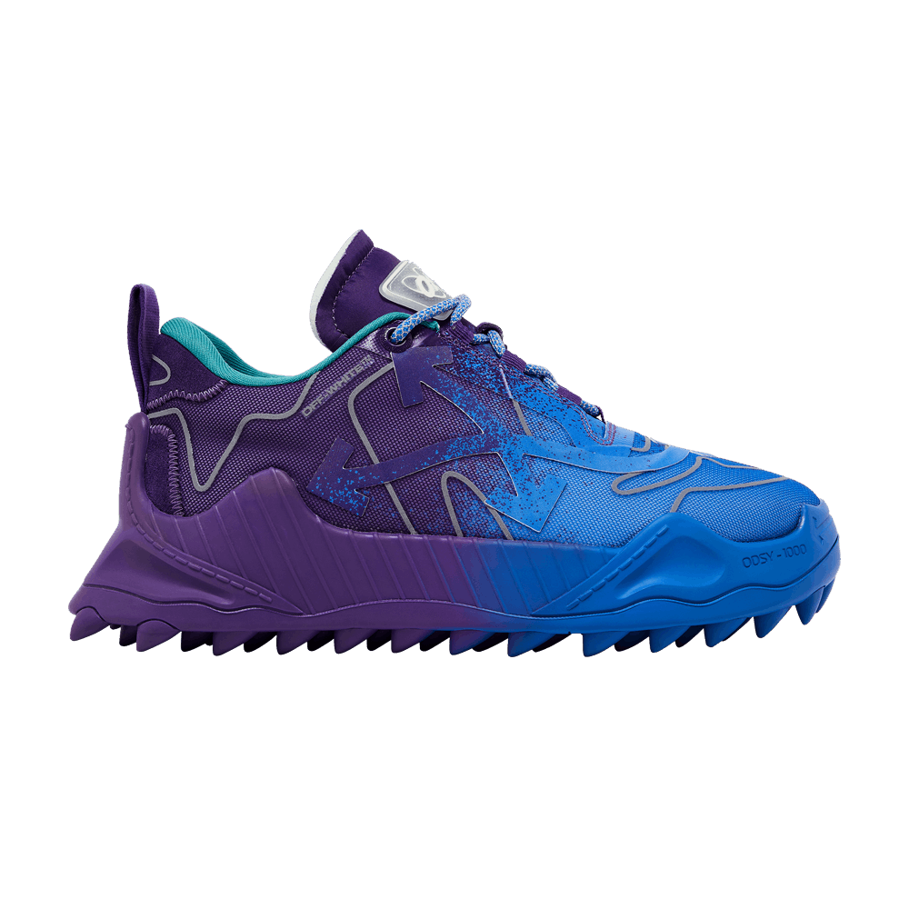 Кроссовки Off-White ODSY-1000 'Purple Blue Spray Paint'