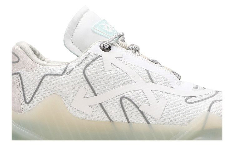 Кроссовки Off-White ODSY-1000 'Transparent Sole - White Silver'