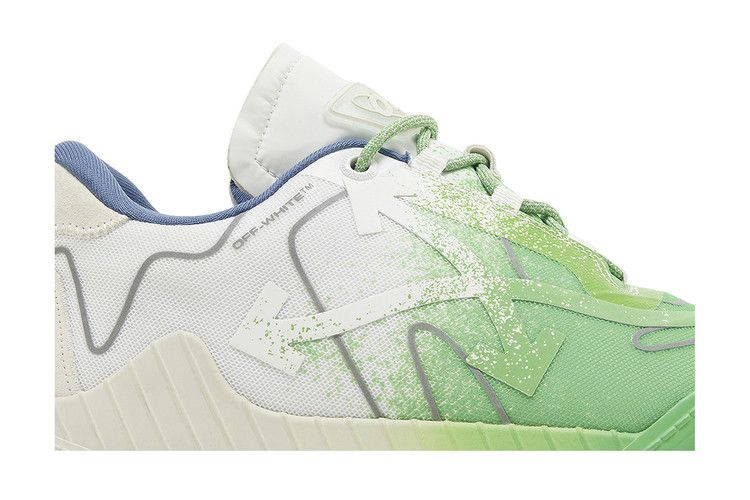 Кроссовки Off-White ODSY-1000 'White Green Spray Paint'