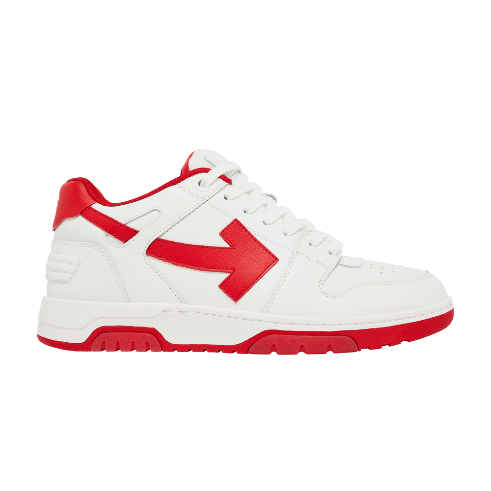 Кроссовки Off-White Out of Office Low 'White Red'