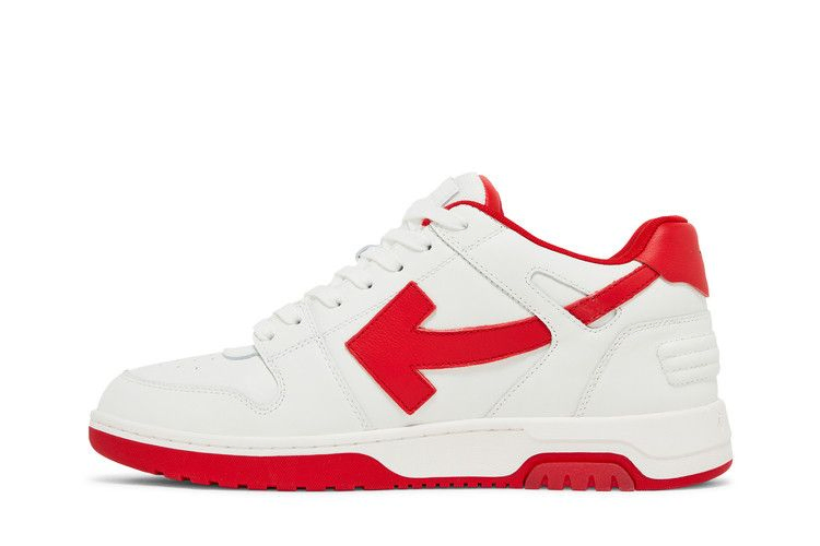 Кроссовки Off-White Out of Office Low 'White Red'