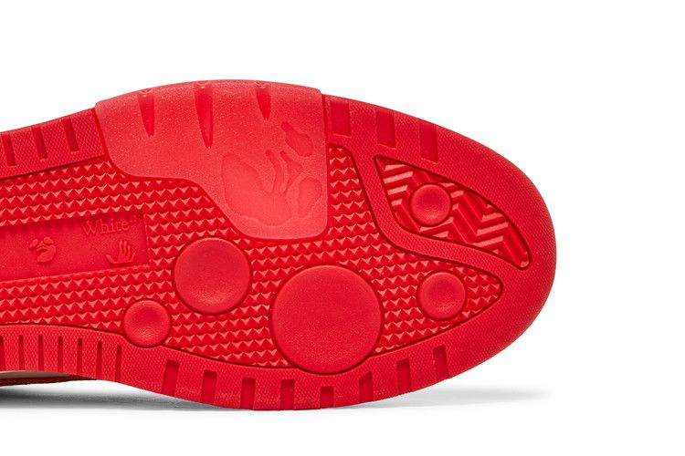 Кроссовки Off-White Out of Office Low 'White Red'