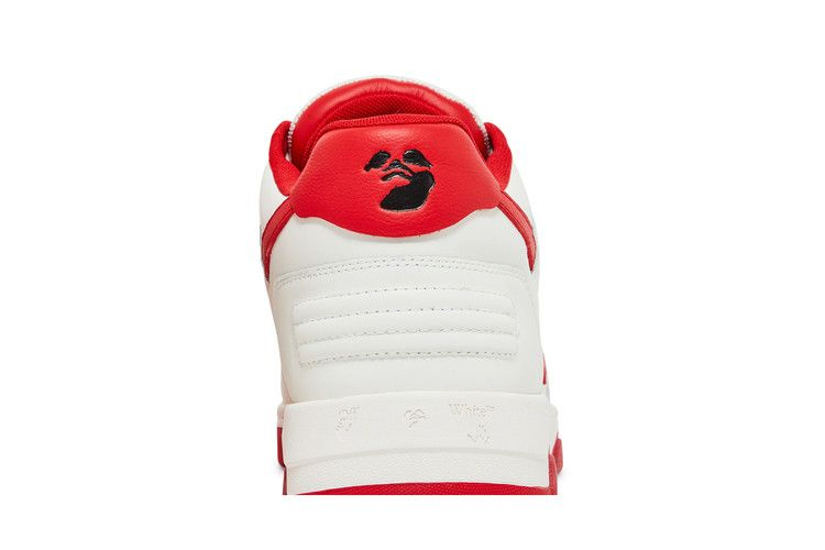 Кроссовки Off-White Out of Office Low 'White Red'