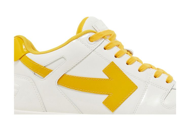 Кроссовки Off-White Out of Office Low 'White Yellow'