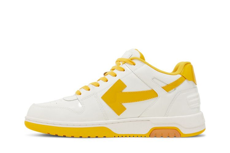 Кроссовки Off-White Out of Office Low 'White Yellow'