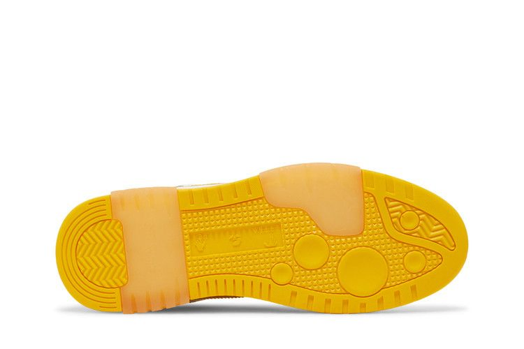 Кроссовки Off-White Out of Office Low 'White Yellow'