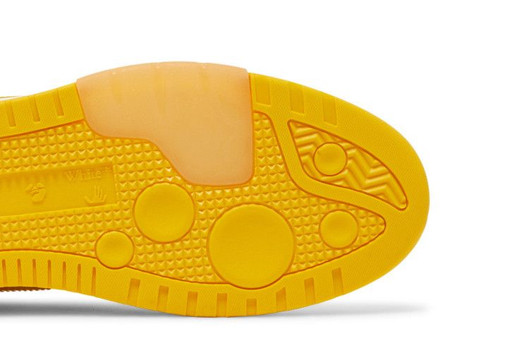 Кроссовки Off-White Out of Office Low 'White Yellow'