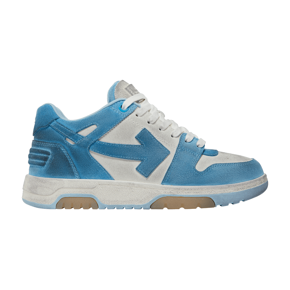 Кроссовки Off-White Out of Office 'White Light Blue Suede'
