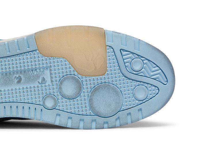 Кроссовки Off-White Out of Office 'White Light Blue Suede'