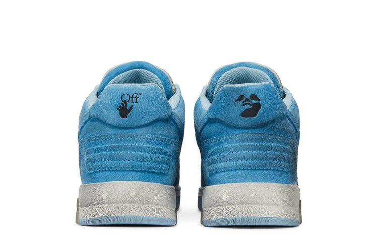 Кроссовки Off-White Out of Office 'White Light Blue Suede'