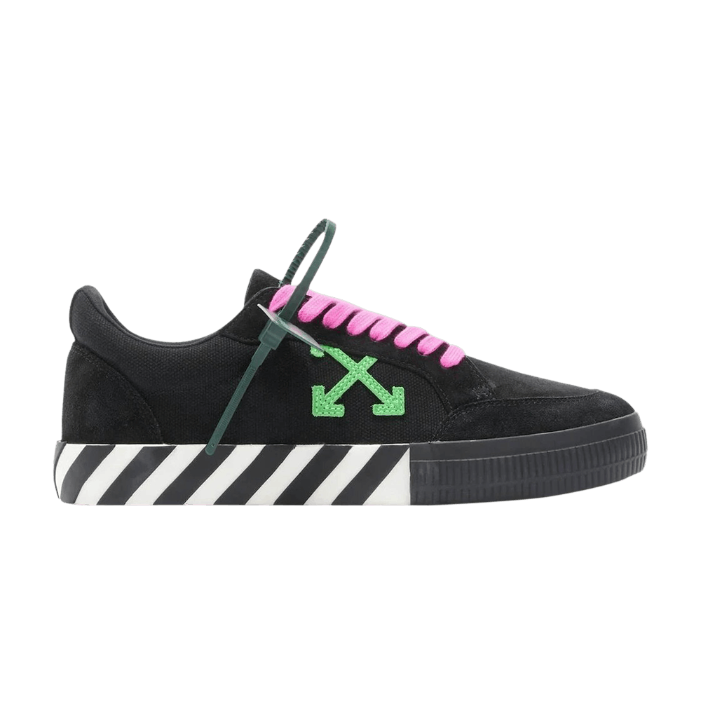 Кроссовки Off-White Vulc Sneaker 'Black Green Pink'