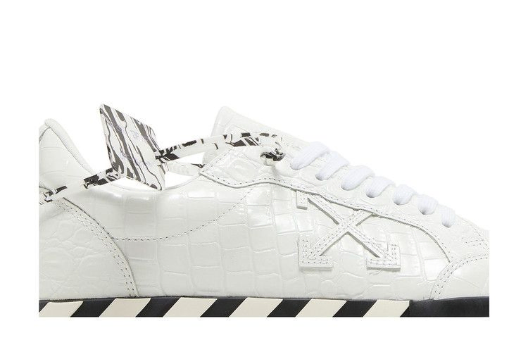 Кроссовки Off-White Vulc Sneaker 'Croco - White'