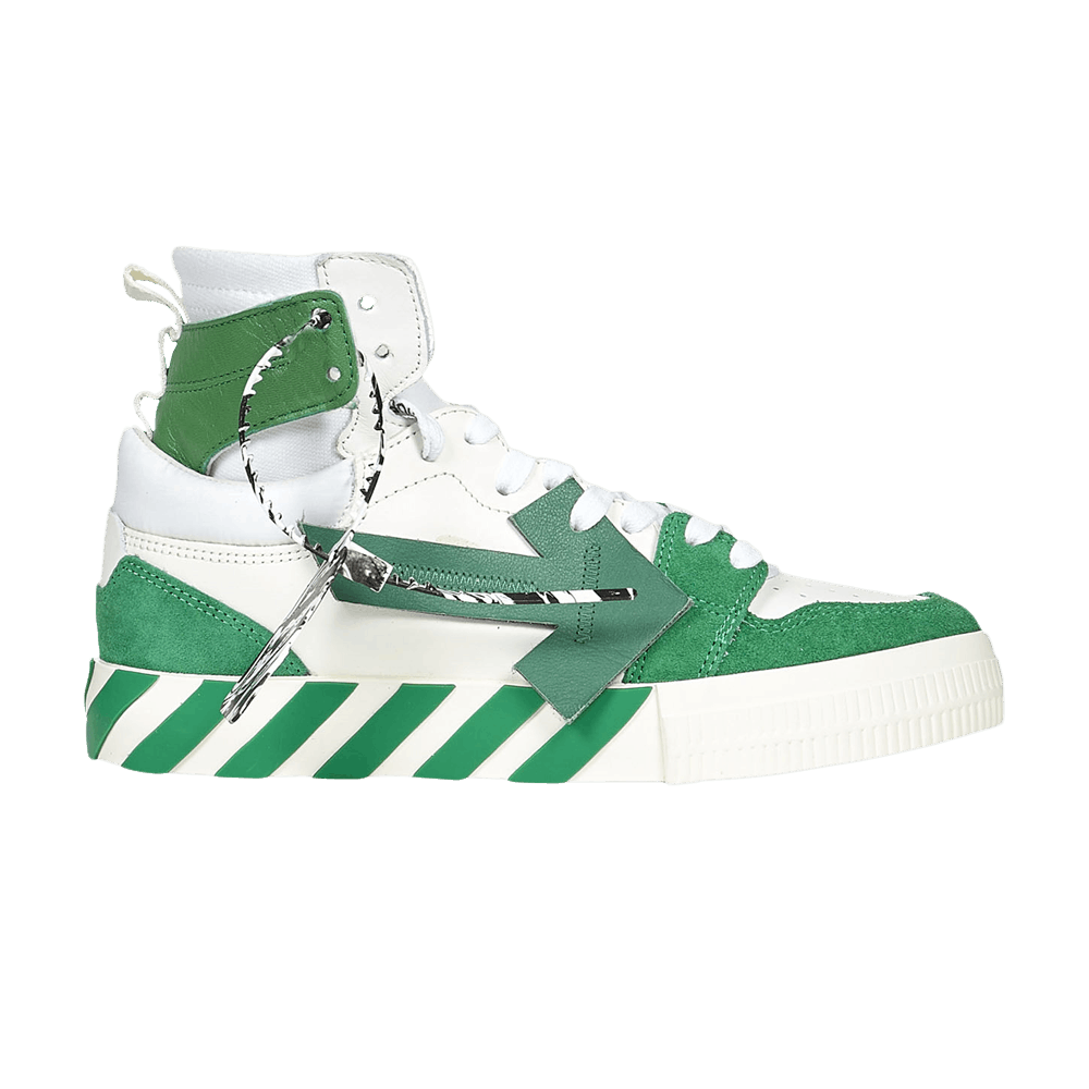 Кроссовки Off-White Vulc Sneaker High 'White Green'